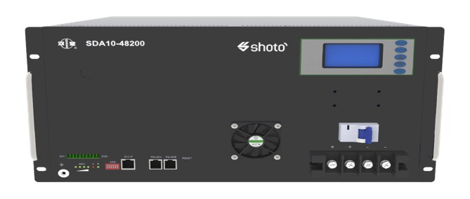 Rack-mounted lithium-ion battery module