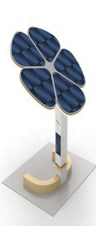Smart City Pole design 1