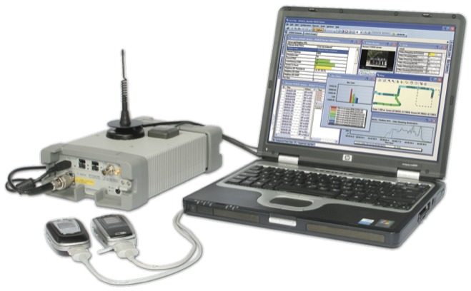 Drive test kit with laptop